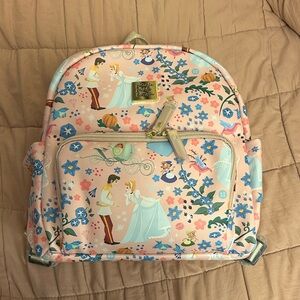 NWT Disney Petunia Pickle Bottom Cinderella Mini Backpack